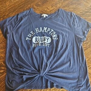 Nine Britton Navy Tee